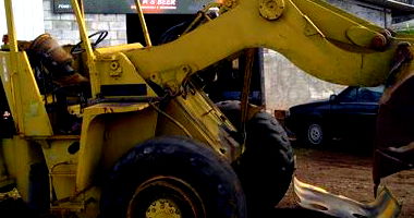 Pá Carregadeira Terex 42L - Ano 1986