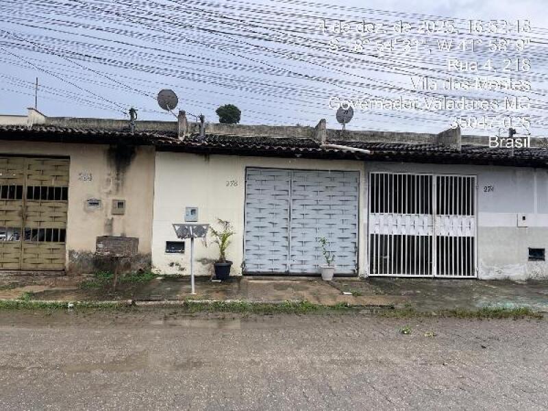 Casa com 2 quartos em Governador Valadares