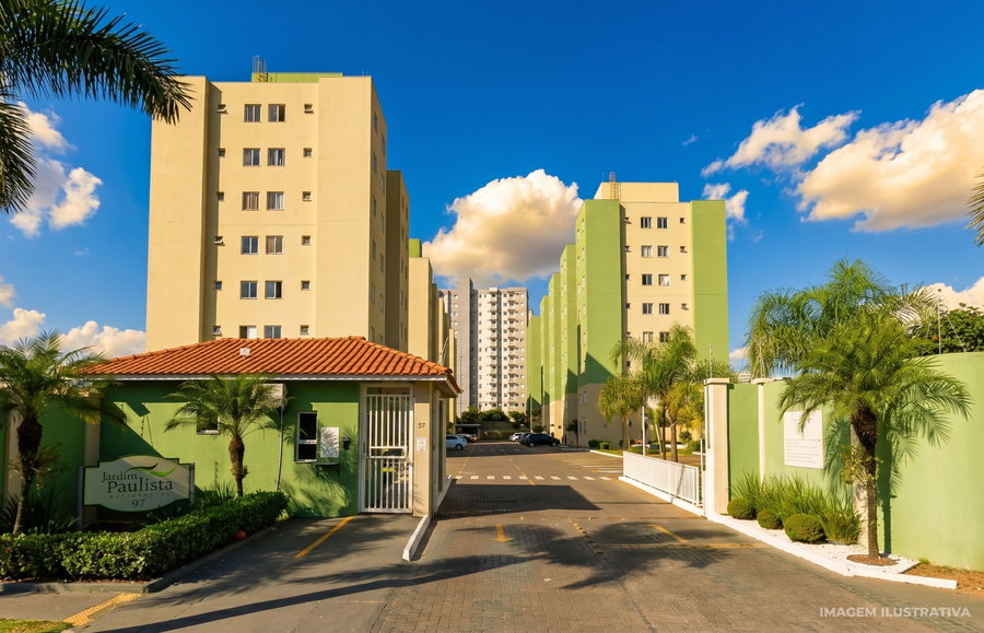 Apartamento de 48m² no Cond. Jardim Paulista - Rio Claro/SP