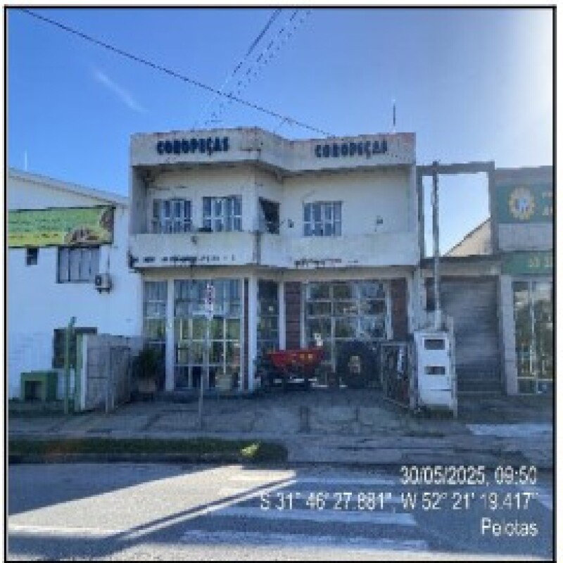 Prédio com 524,48m² em Pelotas/RS