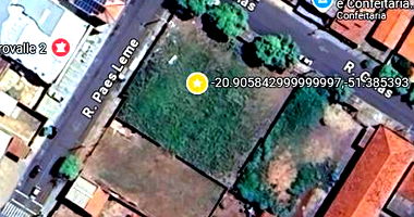 Terreno de esquina com 1.600m², ideal para investimento