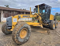 Motoniveladora Komatsu GD 555-3C Ano 2011 com Lâmina e Ripper