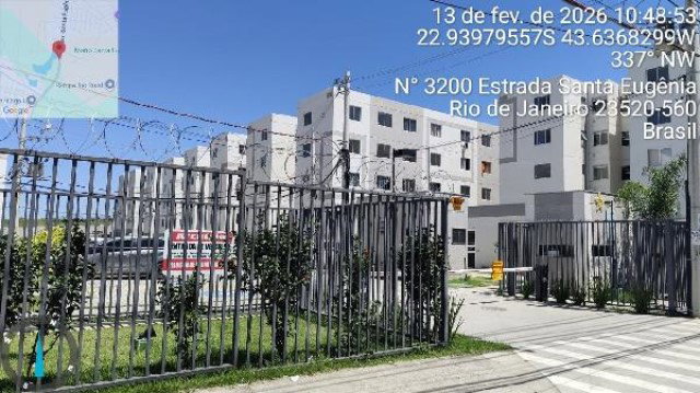 Apartamento com 2 quartos, 60,27 m², Santa Cruz, RJ