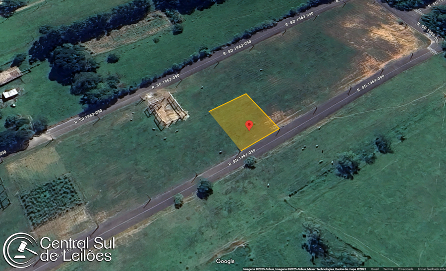 Terreno urbano com 1.005m² no Loteamento Industrial 4ª Linha