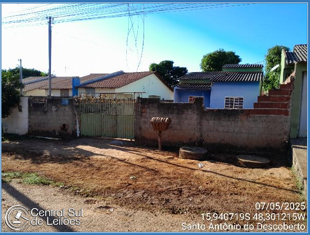 Casa com 2 quartos em Santo Antônio do Descoberto/GO