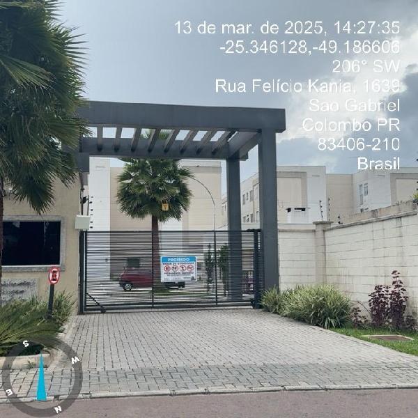 Apartamento com 38,4m², 1 quarto, 1 banheiro, 1 vaga