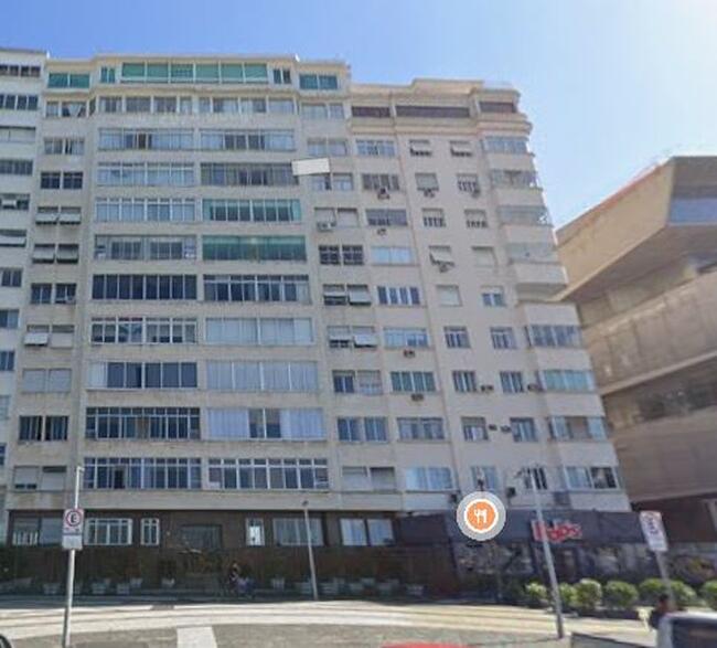 Dois apartamentos integrados, 236 m² cada, 10º andar, Av. Atlântica