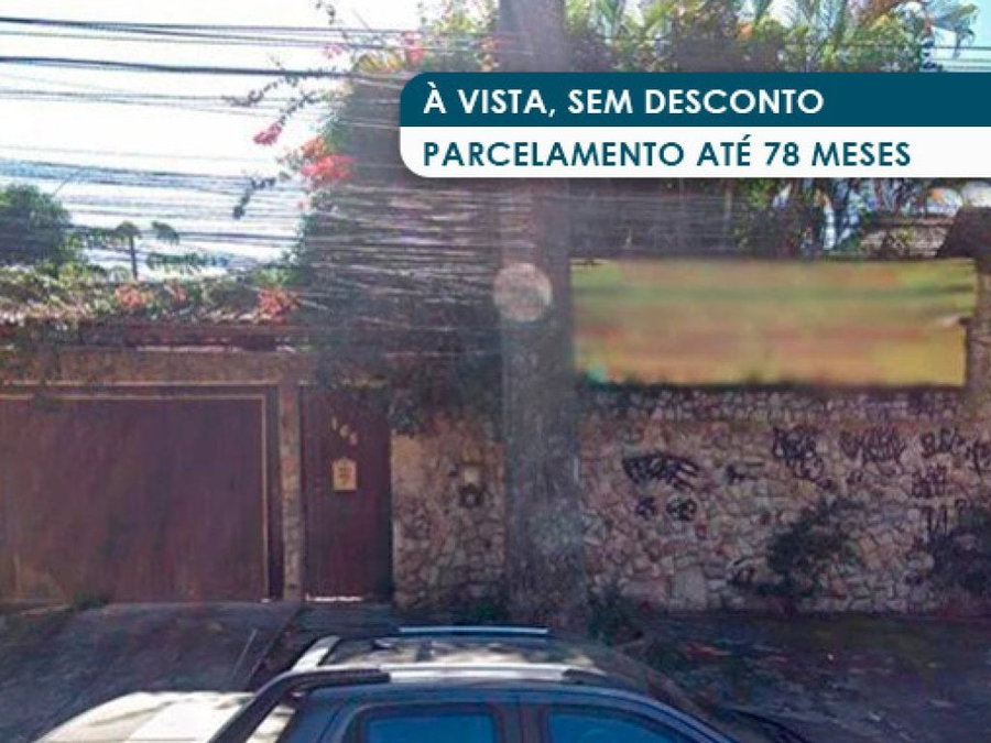 Casa Ocupada com 739m² em Anil, Rio de Janeiro