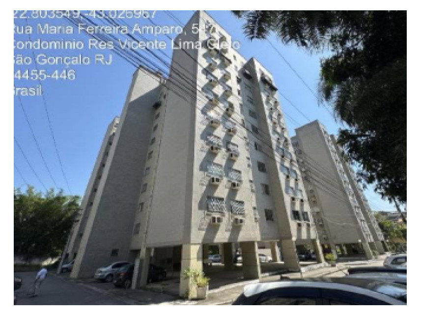 Apartamento com 2 quartos e 1 vaga em São Gonçalo
