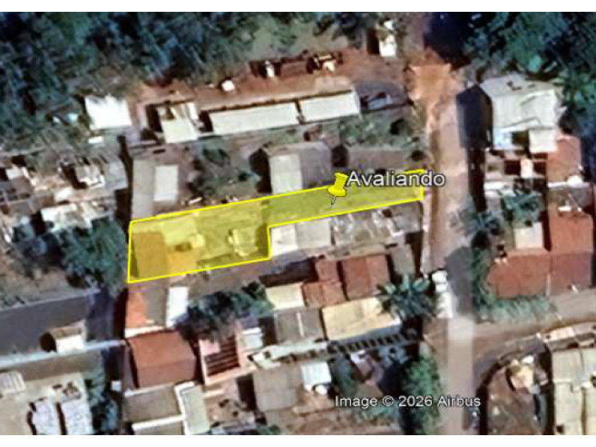 Terreno de 355 m² em leilão
