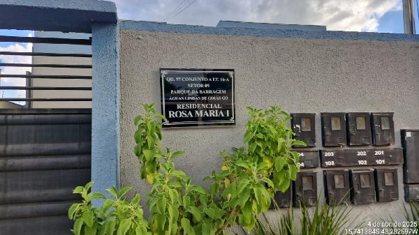 Apartamento com 2 quartos em Águas Lindas de Goiás