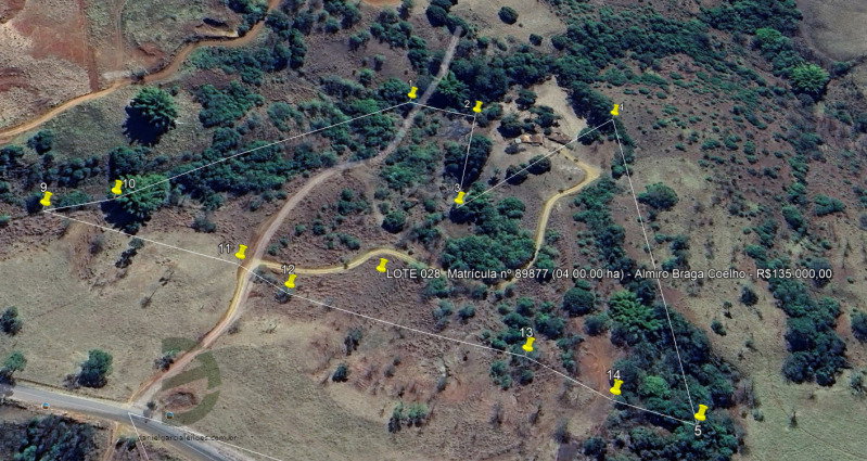 Terreno com 40.000m² em Lagoa Formosa/MG