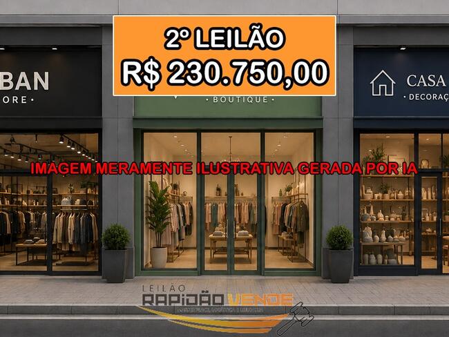 Loja comercial alugada na Quadra 209 SHCE/Sul - Brasília/DF