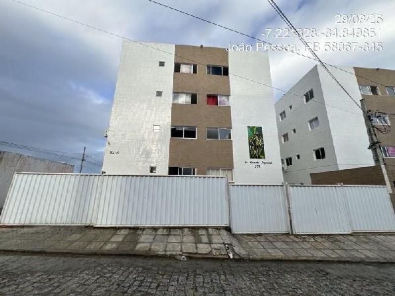 Apartamento 2 quartos, 42,96m², com vaga de garagem em João Pessoa