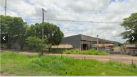 Área com galpões industriais e depósito, 4.340m² construídos