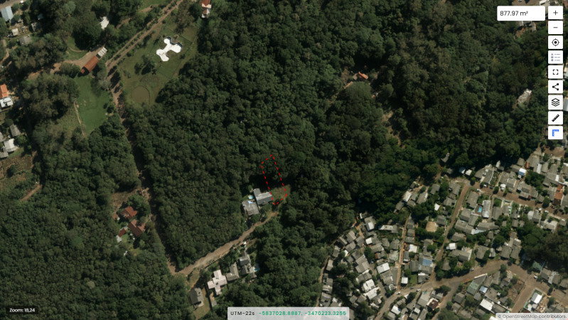 Terreno urbano de 868,29 m² no Loteamento Avifauna