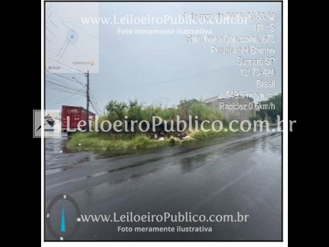 Terreno 282,62m² em Sumaré (SP) - Lote 573