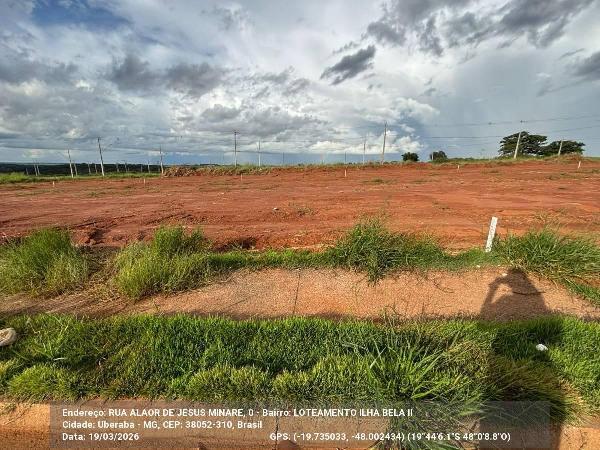 Terreno 200m² em Loteamento Ilha Bela II - Uberaba/MG