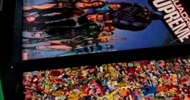 Lote de Materiais Diversos com Quadros Decorativos