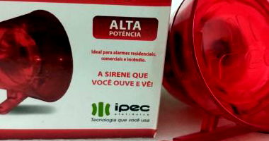 Sirene Audiosal Ipec - Alta Potência