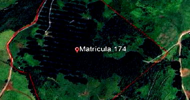 Imóvel rural com 242.766 m², terreno amplo, desocupado