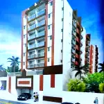 Apartamento 209 com 1 vaga e 60m² área privativa