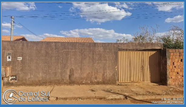 Casa com 2 quartos em Padre Bernardo/GO