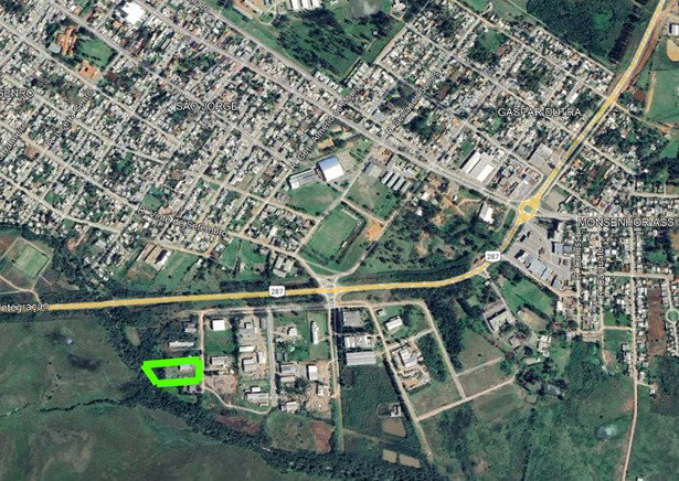 Terreno Industrial 7.000m² com Construção 420m² - Santiago/RS