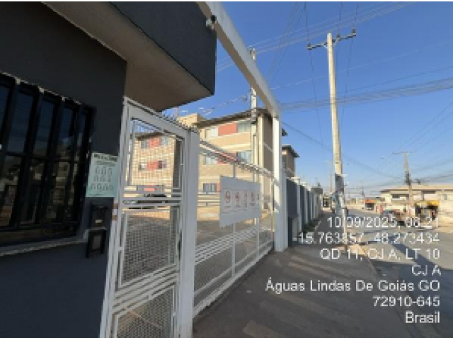 Apartamento com 2 quartos em Águas Lindas de Goiás