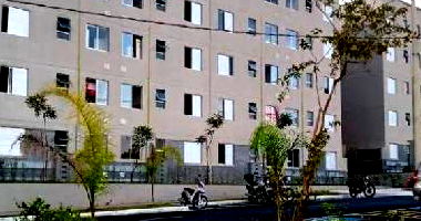 Apartamento 42.69m², 2 quartos, 1 vaga, desocupado