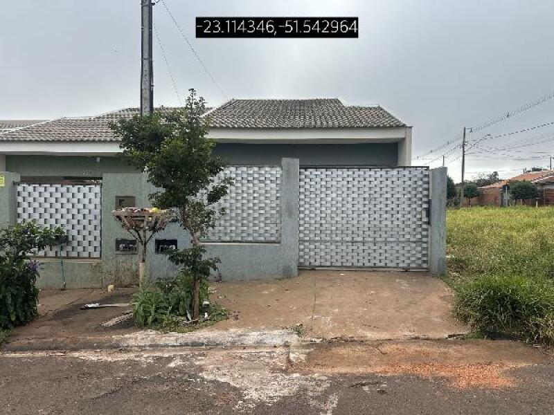 Casa em Jaguapitã/PR com 69,98m² de área construída