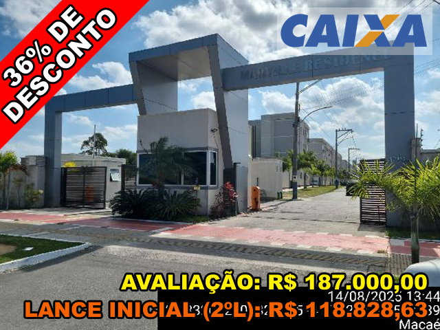 Apartamento 40m² com 2 quartos e 1 vaga em Macaé/RJ