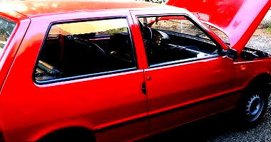 Fiat Uno CS 1990 Vermelho - Oportunidade Única!