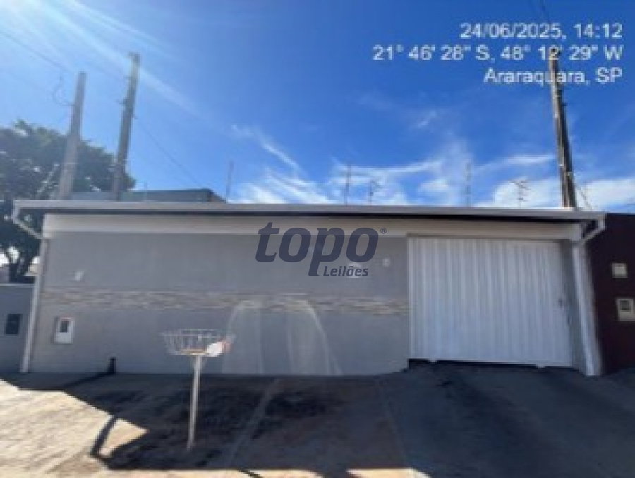 Direitos sobre Casa em Araraquara/SP com 222,12m²
