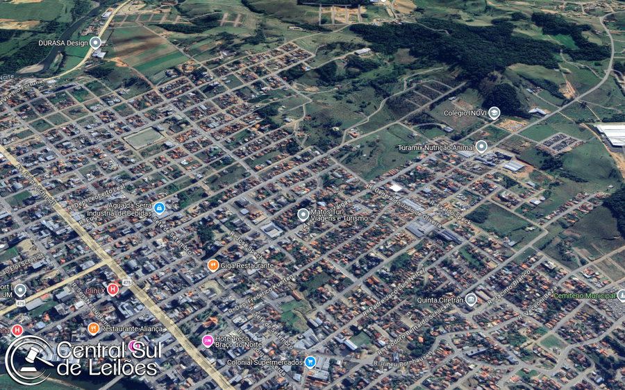 Terreno de 812 m² no Loteamento Gabriel em Braço do Norte/SC