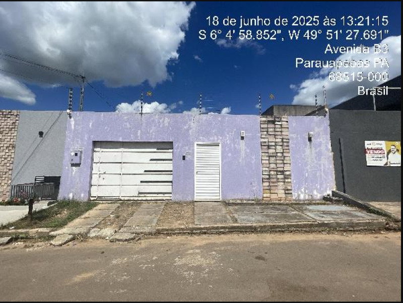 Casa em Parauapebas com 3 quartos
