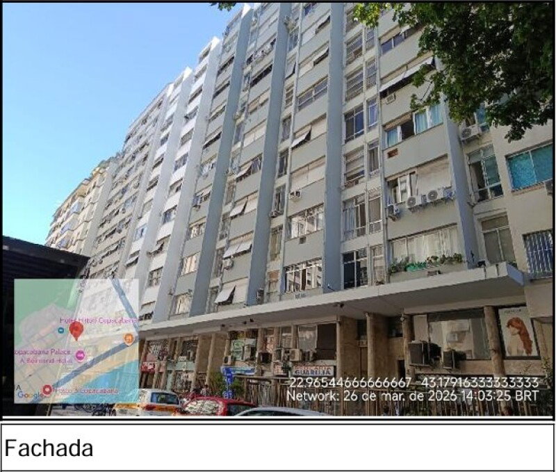 Apartamento com 77m² em Copacabana, Rio de Janeiro
