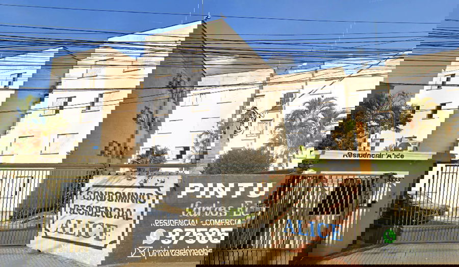 Apartamento no Condomínio Alice com 1 Vaga e 51m² Construída