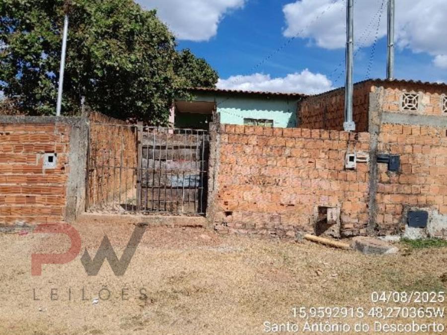 Casa em Santo Antônio do Descoberto/GO com 2 quartos