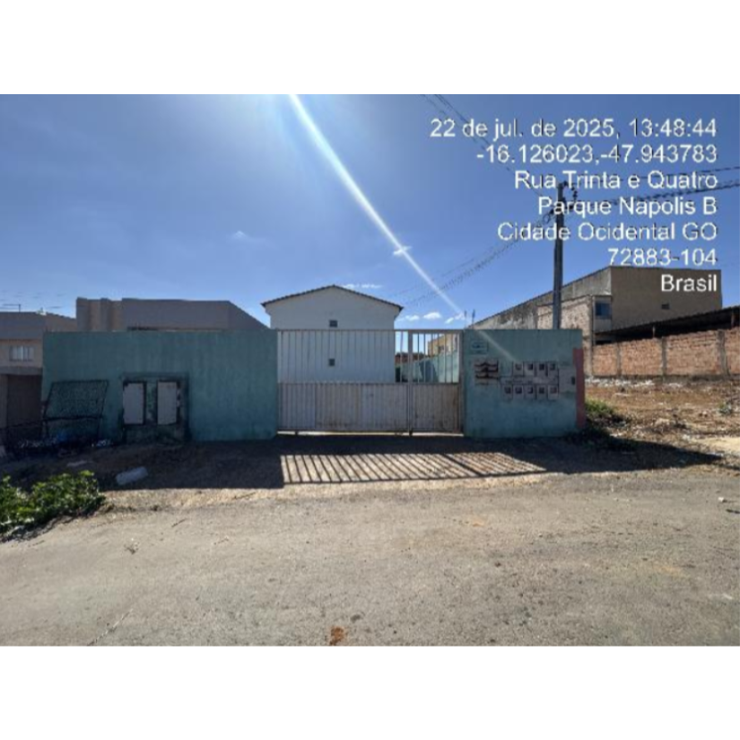 Apartamento com 50m² em Cidade Ocidental/GO - Parque N?polis B