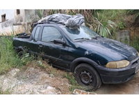 Fiat Strada Working 2000/2001 - Verde - Placa M**-**91/ES