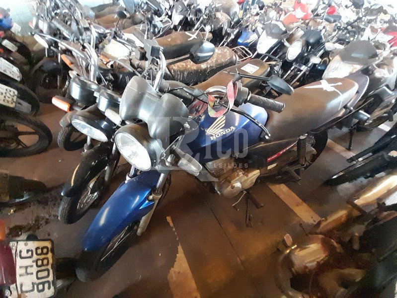 Honda CG 150 Titan KS 2005 Azul - Leilão Online