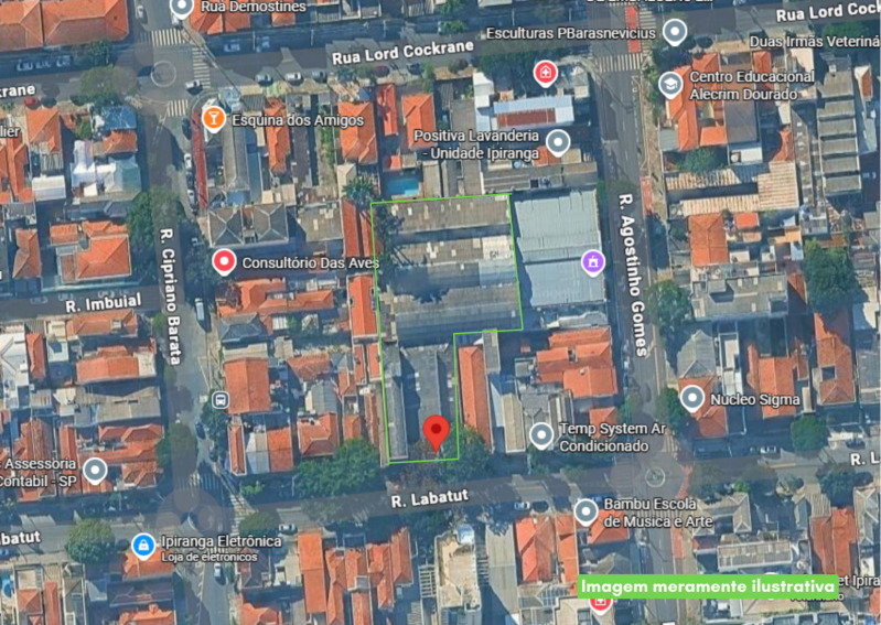 Quota parte de imóvel comercial com 2.309,50m² no Ipiranga