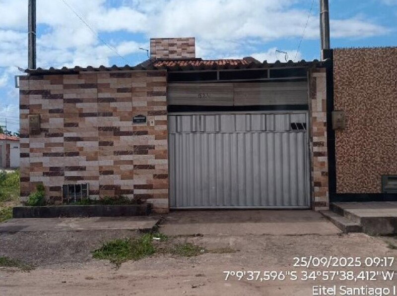 Casa com 2 Quartos em Santa Rita/PB