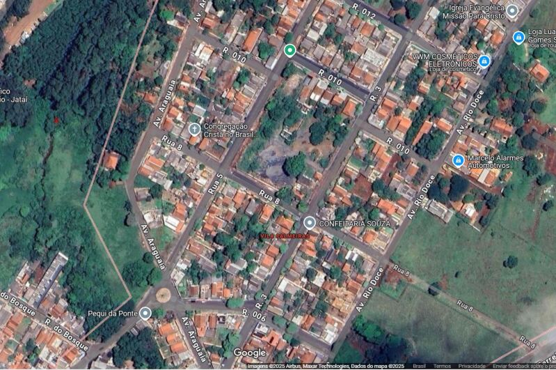 Terreno urbano com benfeitorias em Jataí/GO