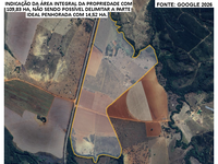 Parte ideal de 14,52ha em fazenda de 109,83ha, sem benfeitorias