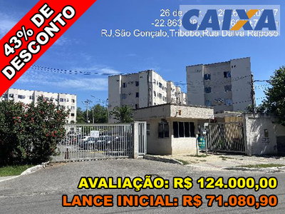 Apartamento 2 Quartos com 41m² em São Gonçalo