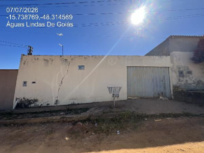 Casa com 2 quartos e 63,6 m² em Águas Lindas de Goiás