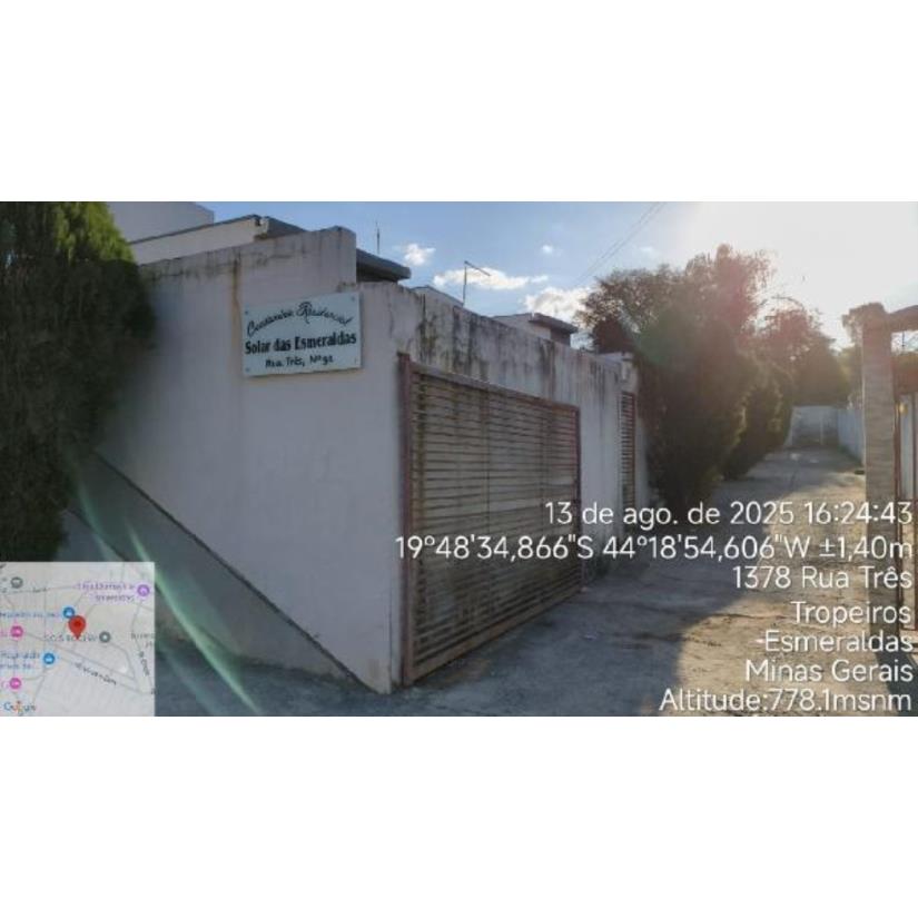 Casa em Esmeraldas/MG com 41m² e 1 vaga