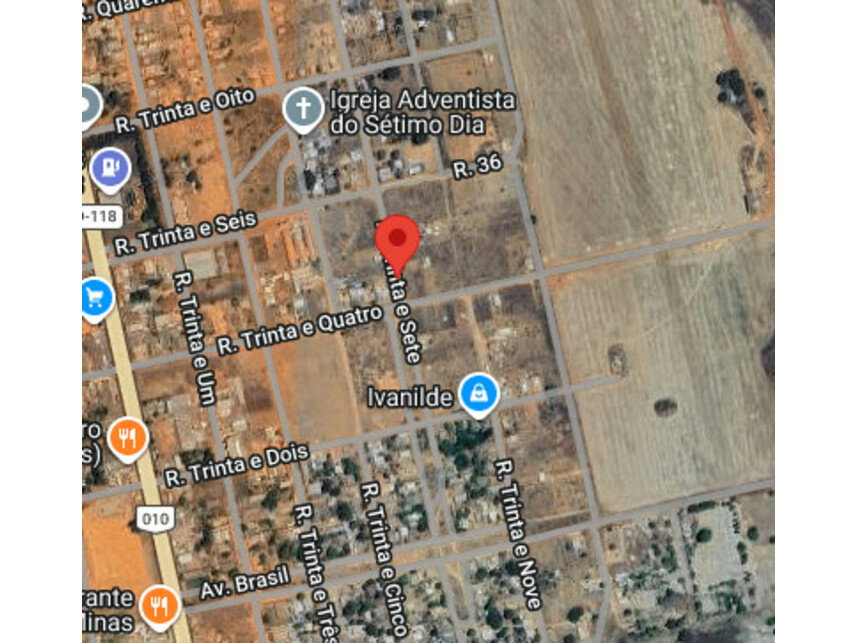 Terreno 518m² em São Gabriel de Goiás - Leilão Judicial